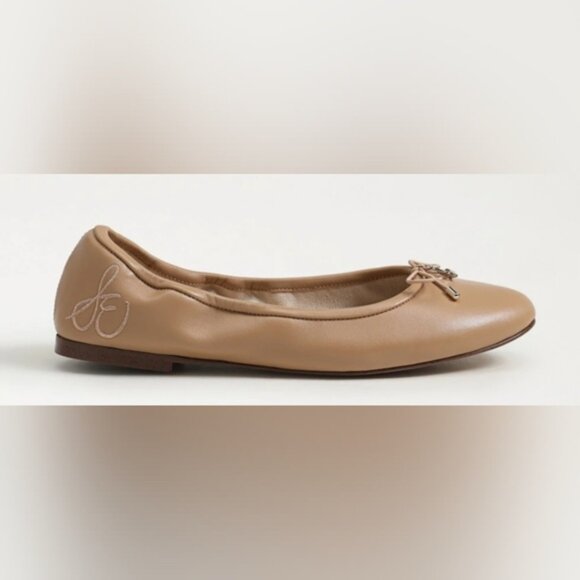 New Sam Edelman Felicia Ballet Flats Leather with Rounded Toe Size 9.5 - Picture 4 of 7